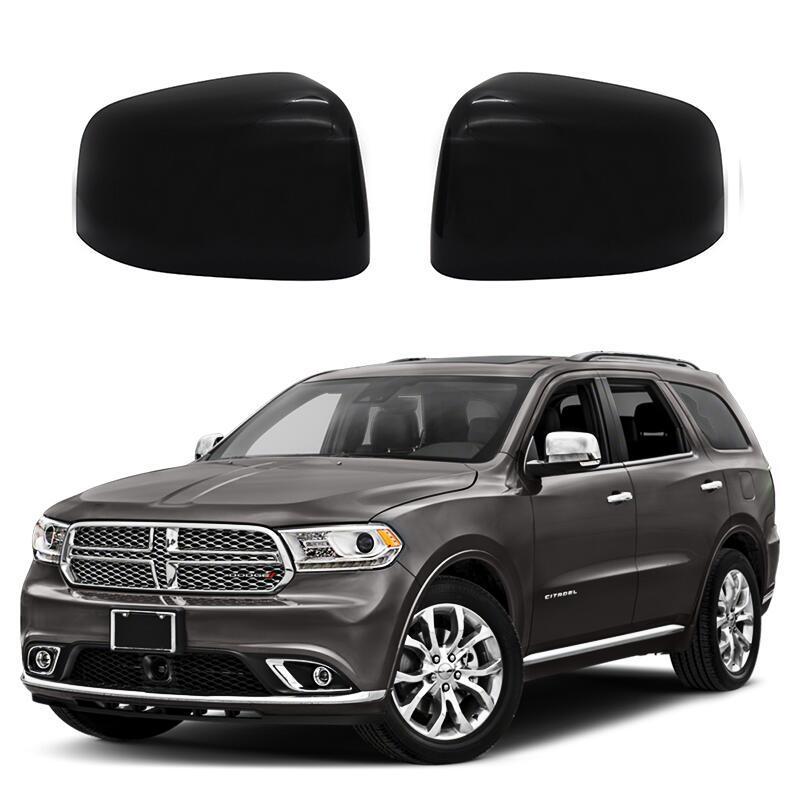 Full Style Black Mirror Covers 11-up Durango, Grand Cherokee